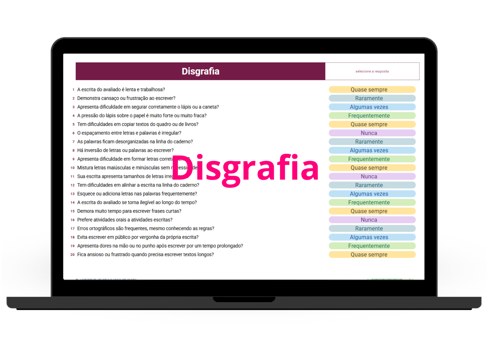 Disgrafia